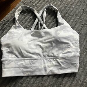 Lululemon Athletica Light Gray Sports Bra